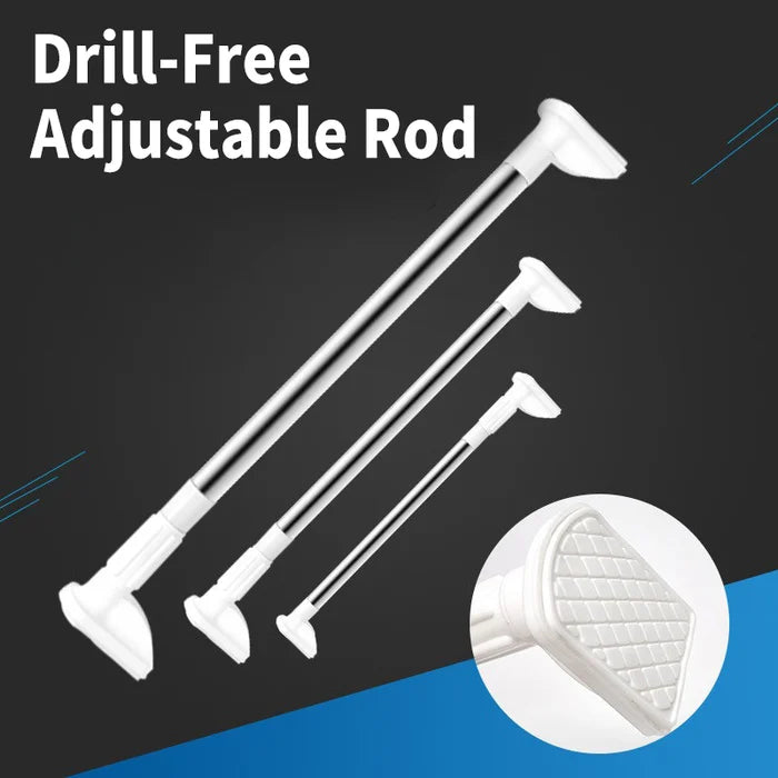 Adjustable Rod Without Drilling