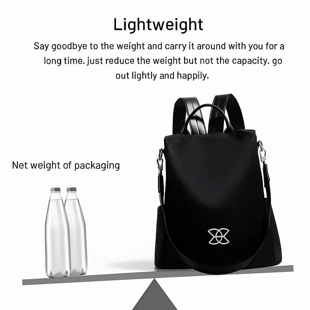 Elegant Anti-Theft Backpack – Smart, Secure & Stylish