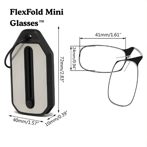 FlexFold Mini Glasses™ – Instant Clarity On the Go