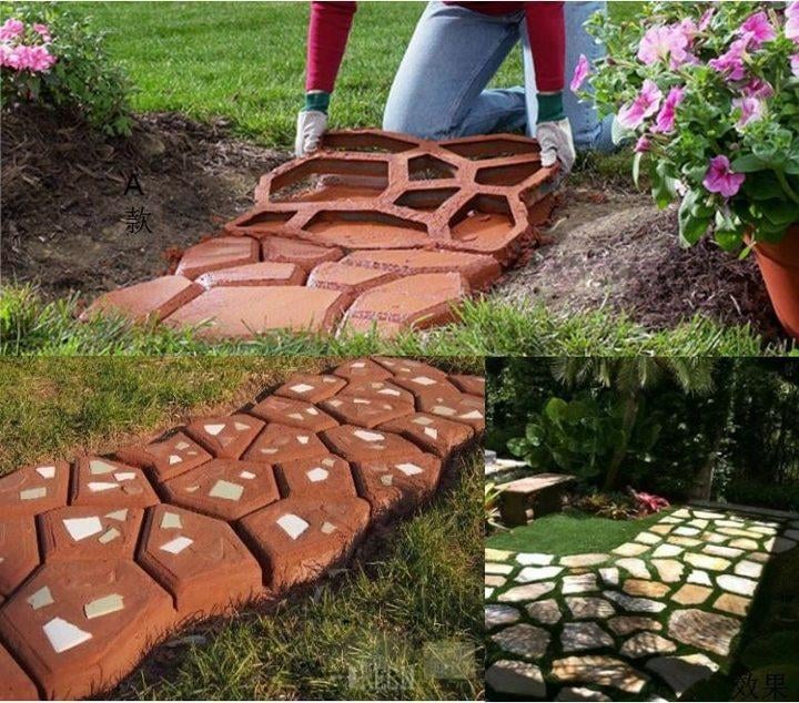 DIY Patio Paving Mold