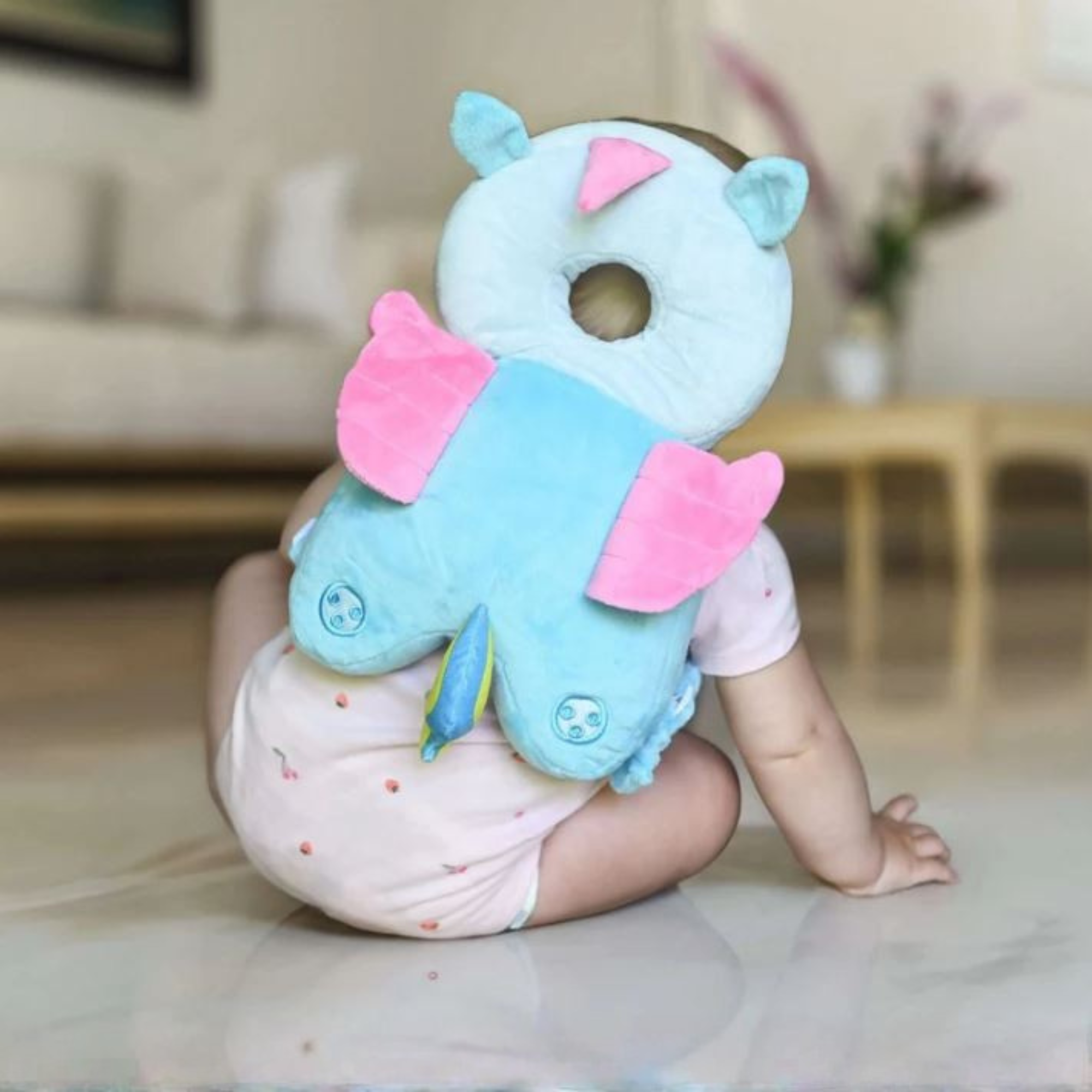 Baby Backpack Protection Head Guard – Anti-Fall Safety for Babies