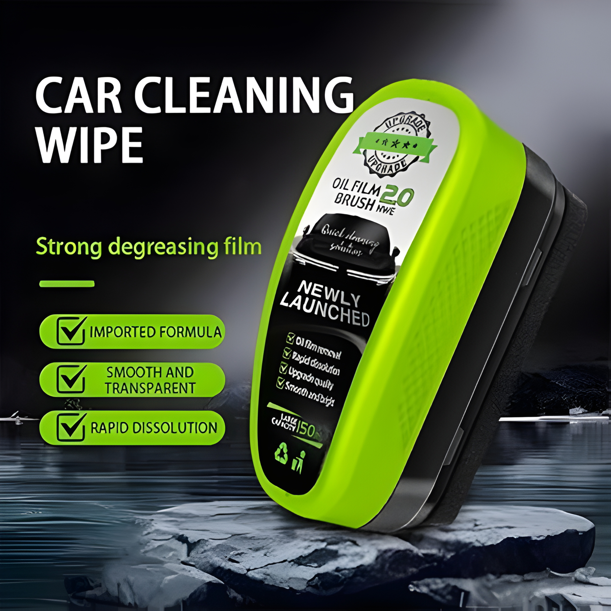 ClearDrive™ Hydrophobic Glass Protector – See the Road Clearly in Any Weather