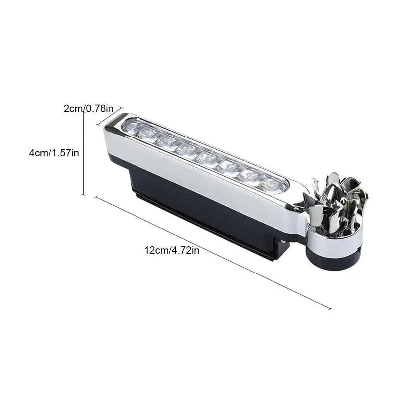 Wind-Powered Car LED Lights – Bright, Weatherproof & Energy-Free (Set of 2)