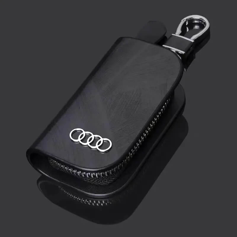 VaultKey™ Luxe Edition – Premium Leather Key Case