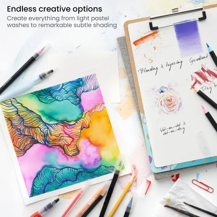 Elegant Watercolor Brush Set – Creative Painting Made Easy