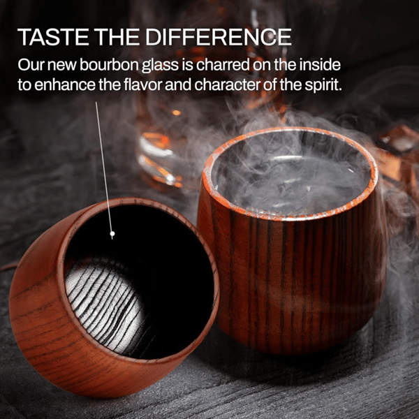 The Skavix Wood Glass - Taste Bourbon the Way It Was Intended