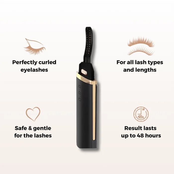 Eyelash Curler - Rechargeable heated eyelash curler