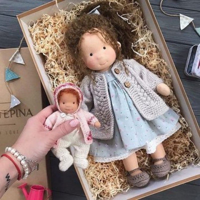 Handmade Waldorf Doll