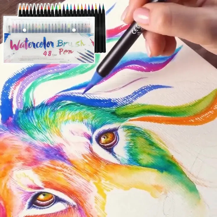 Elegant Watercolor Brush Set – Creative Painting Made Easy