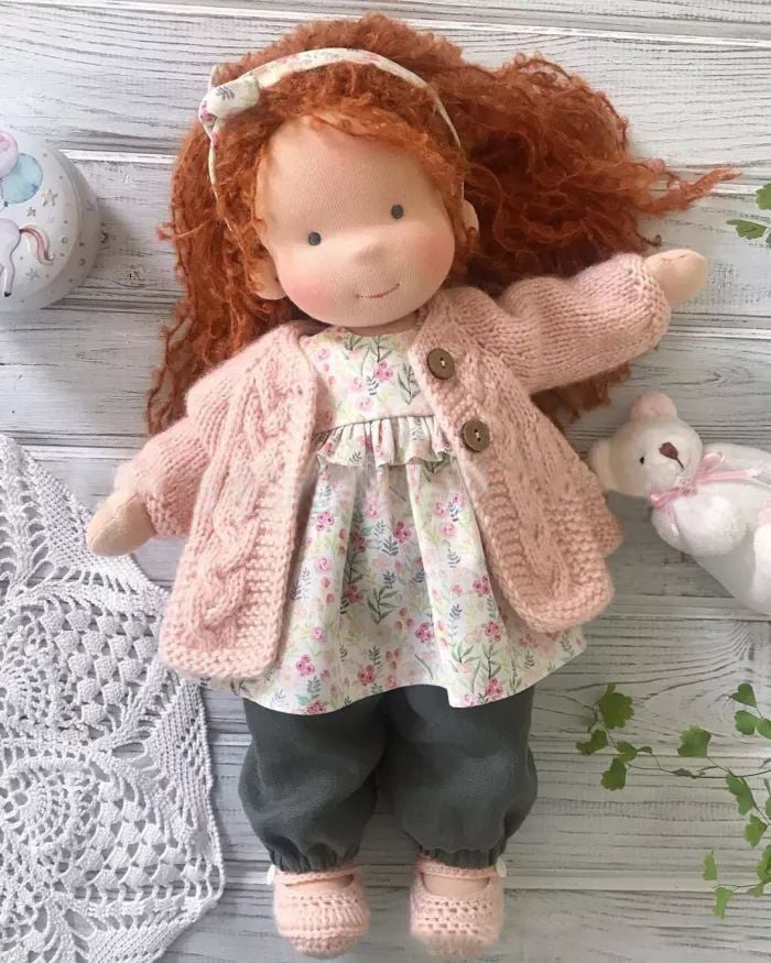 Handmade Waldorf Doll