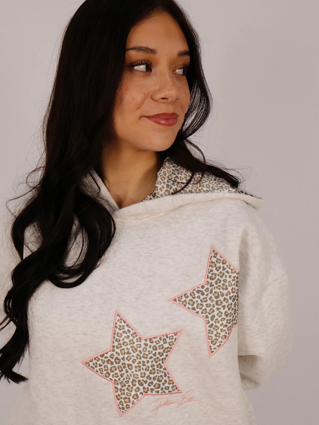Leopard Star Luxe Hoodie