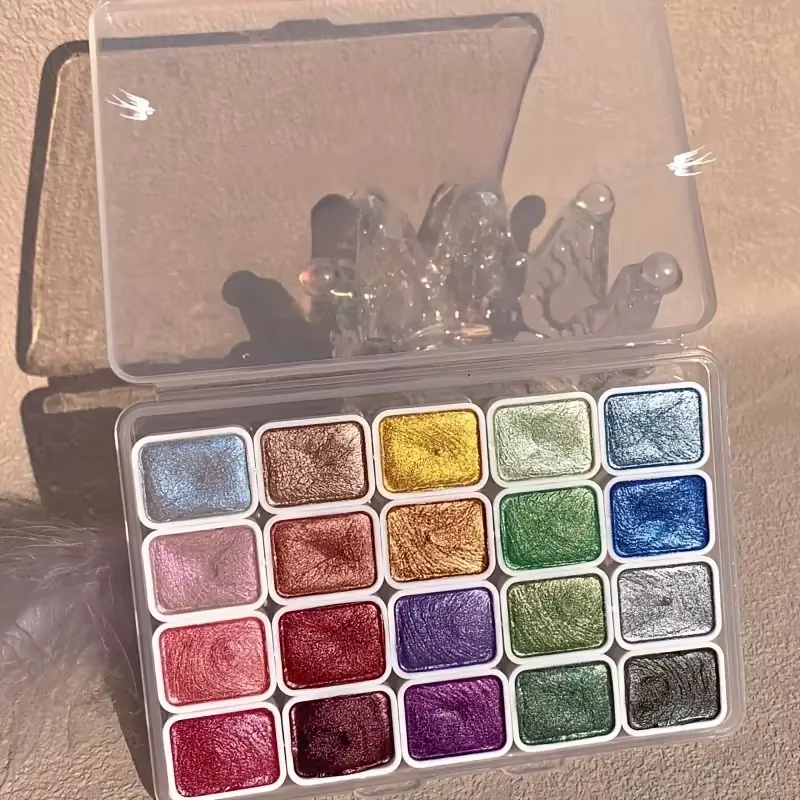 Kolorful™ - Powder Mineral Pearl Pigment Art Watercolor