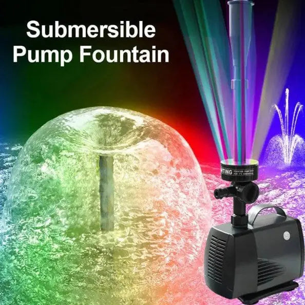 Adjustable Flow Fountain Pump for Ponds, Fountains & Waterfalls