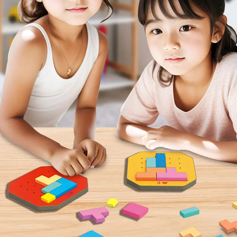 Children’s Puzzle Game – Encourages Creativity, Logic & Concentration