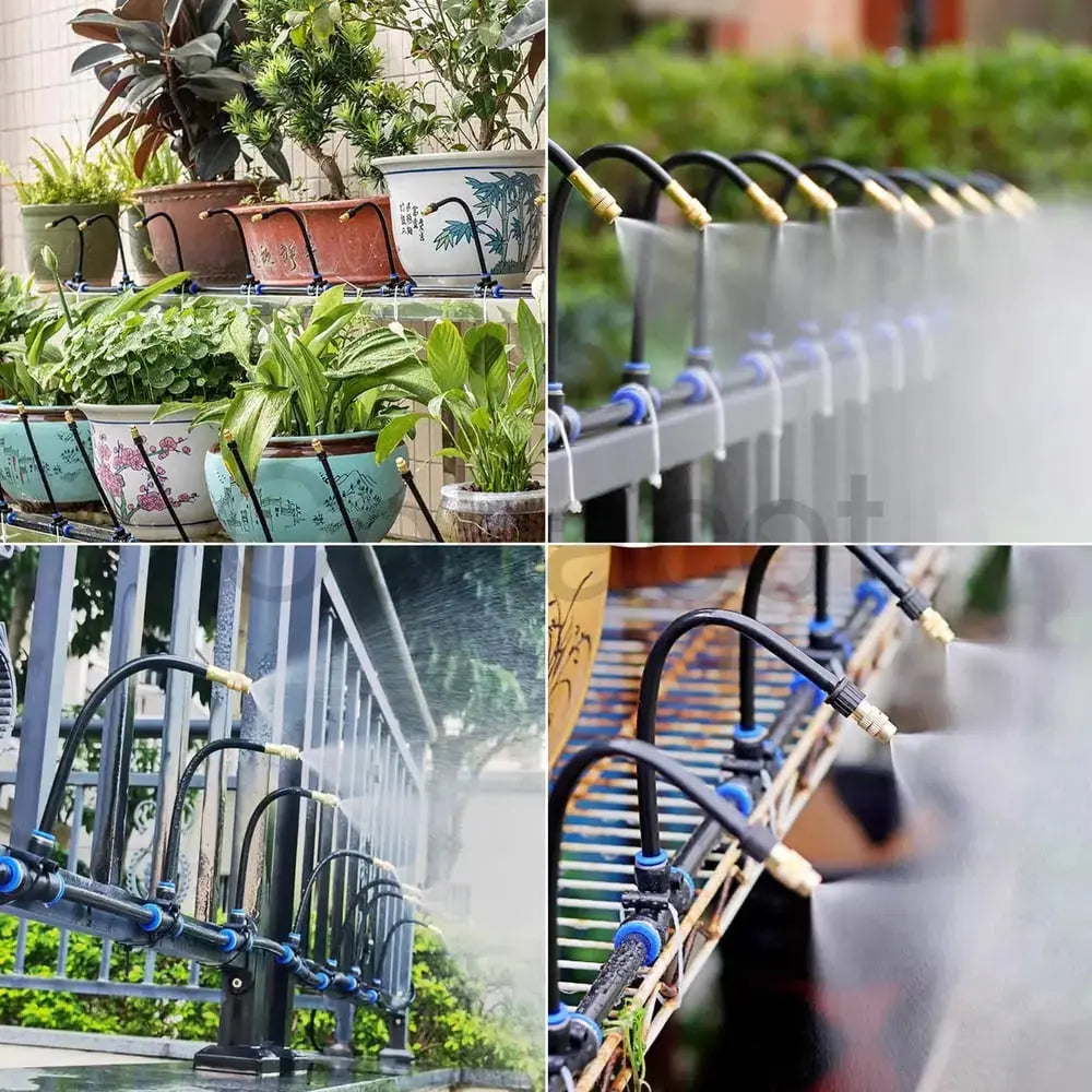 360° Drip Irrigation Kit for Effortless Garden Hydration