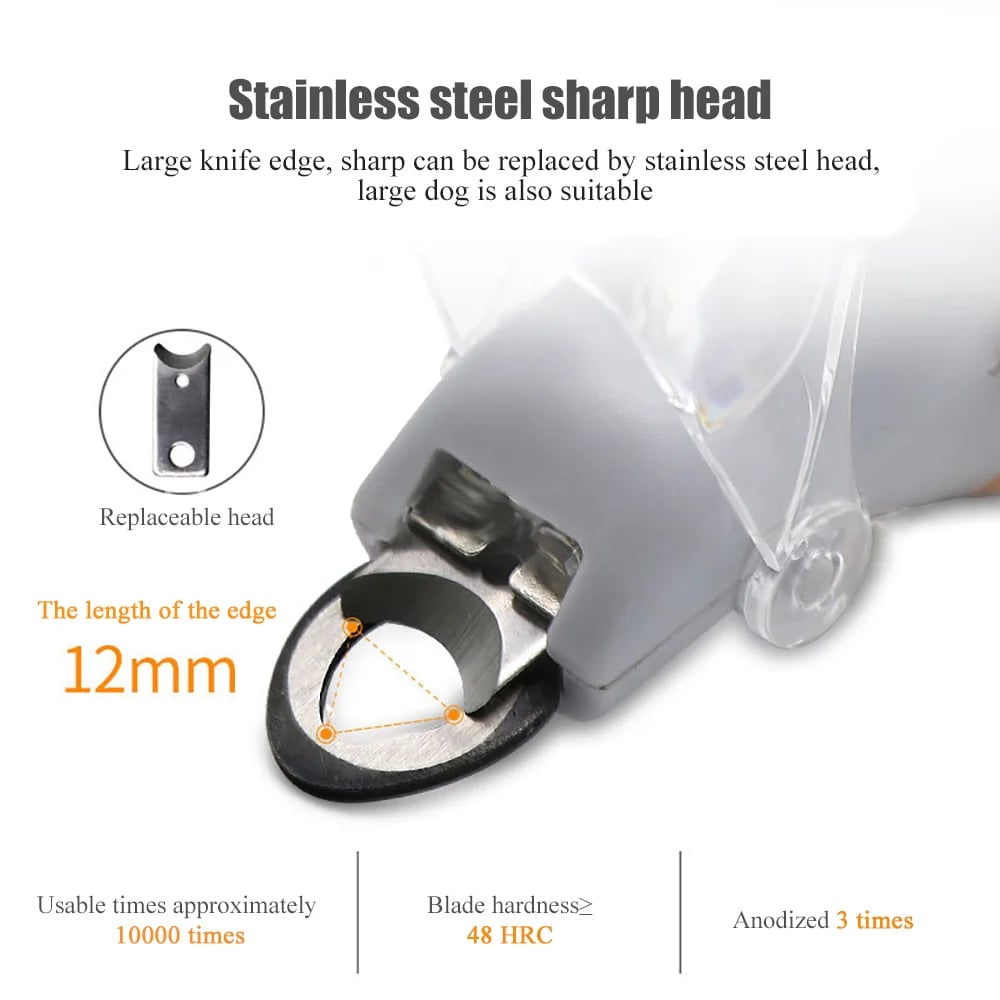 Professional LED Pet Nail Clippers