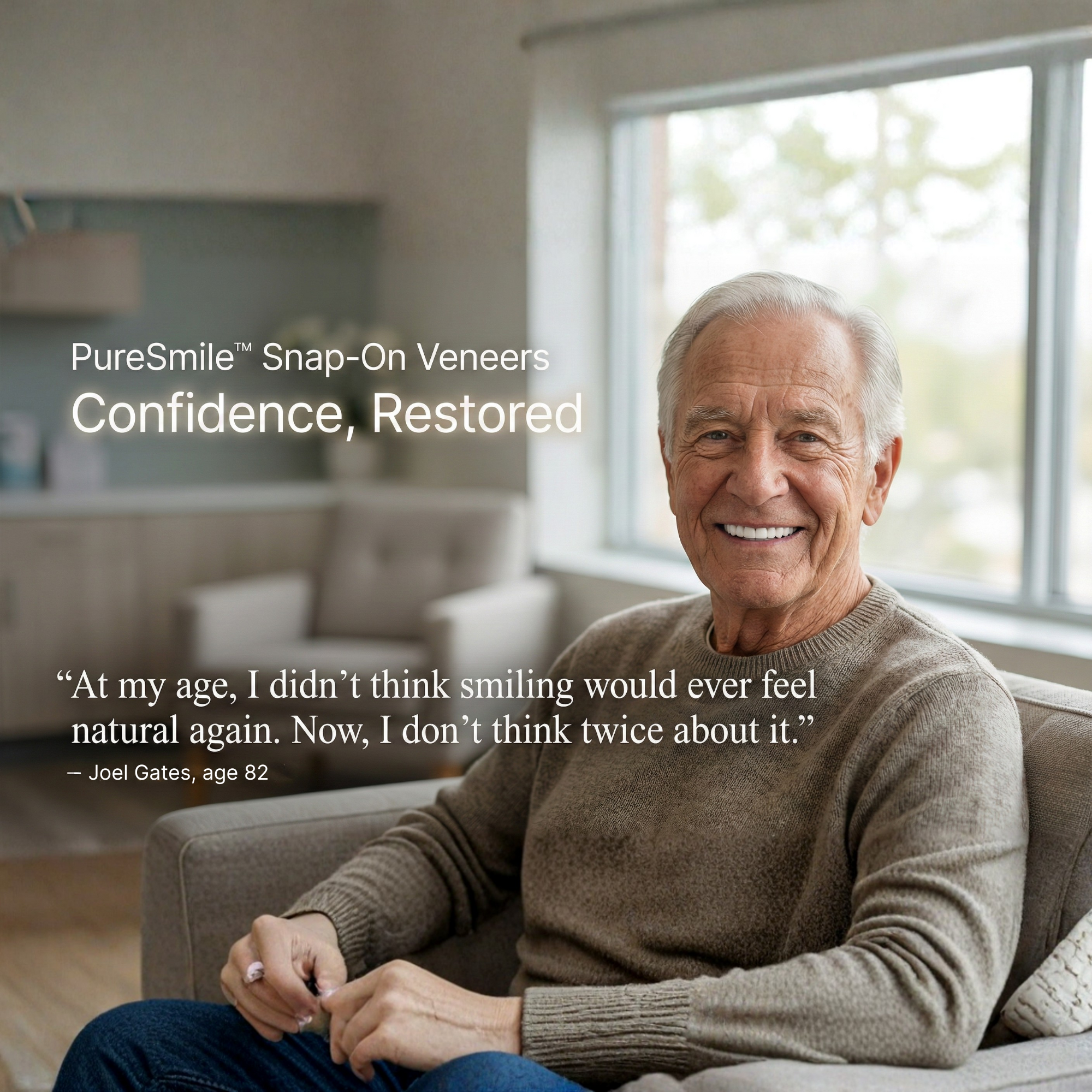 PureSmile™ Snap-On Veneers — Confidence, Restored