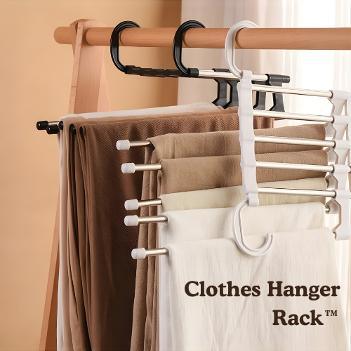 Clothes Hanger Rack™  - Maximize Closet Space Instantly