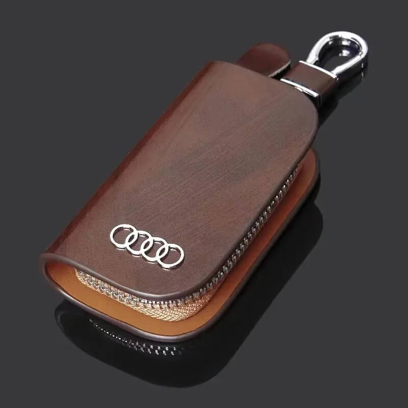 VaultKey™ Luxe Edition – Premium Leather Key Case