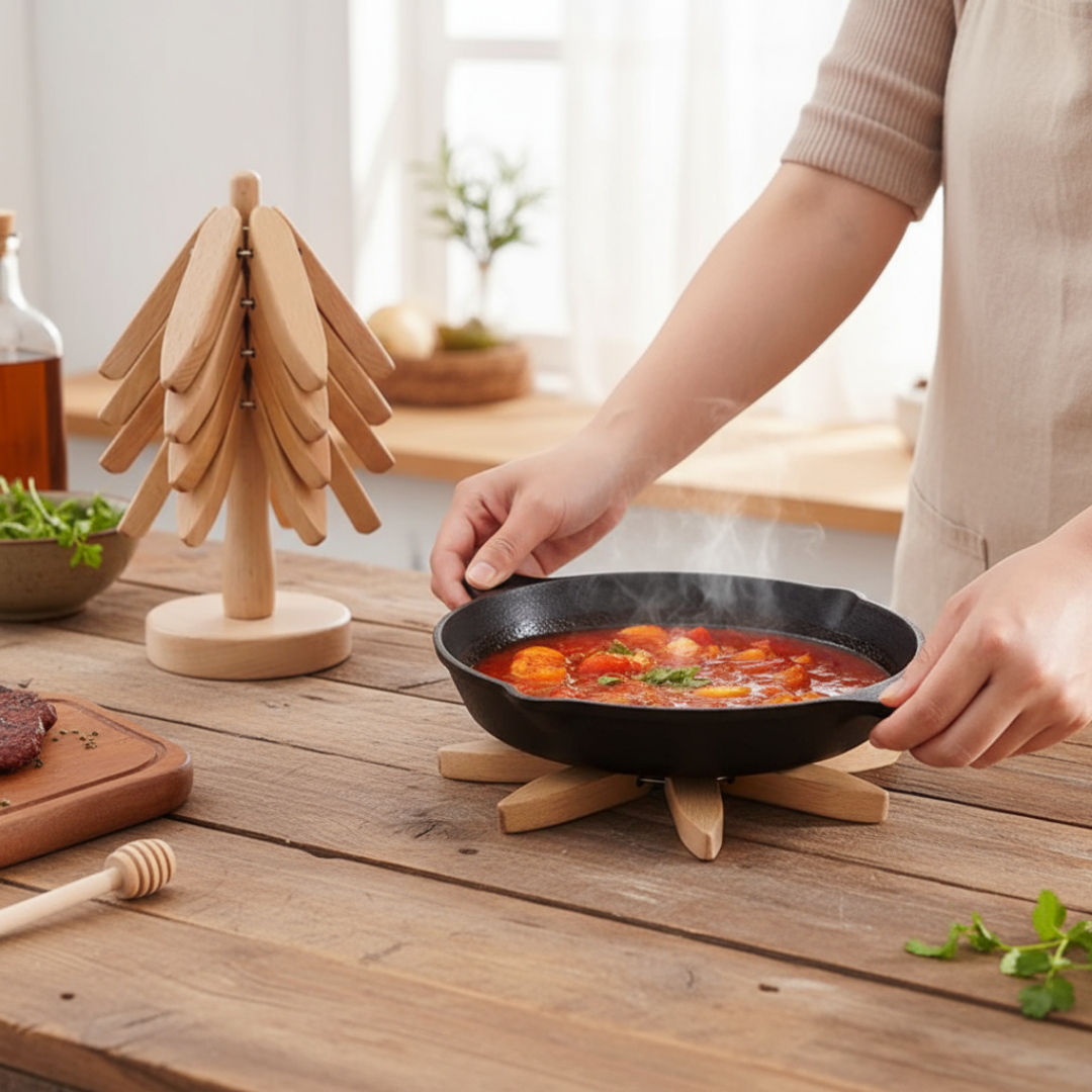 Wooden Trivet Pads