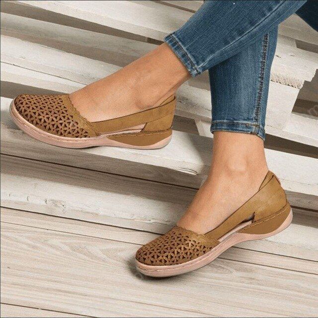 Orthopedic Hollow Out Summer Vintage Sandals