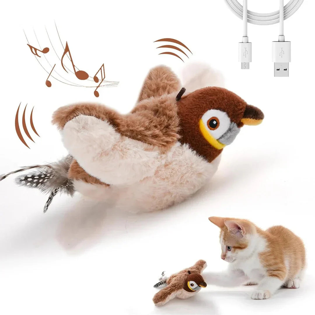 Interactive Cat Toy Bird – Keeps Indoor Cats Active & Happy