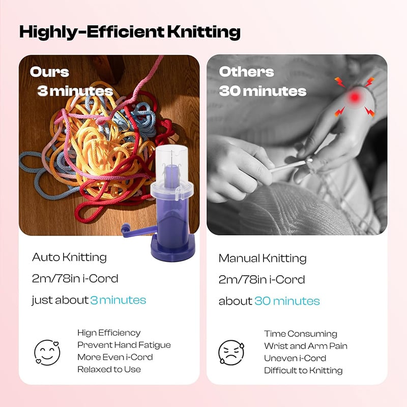 Quick Cord Knitting Machine