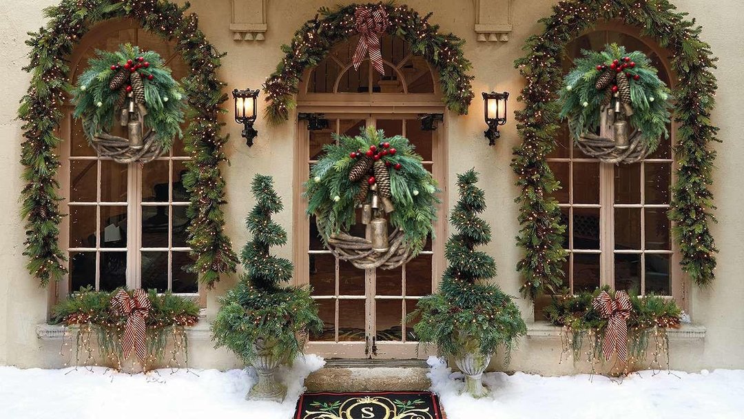 Boho Holiday Wreath