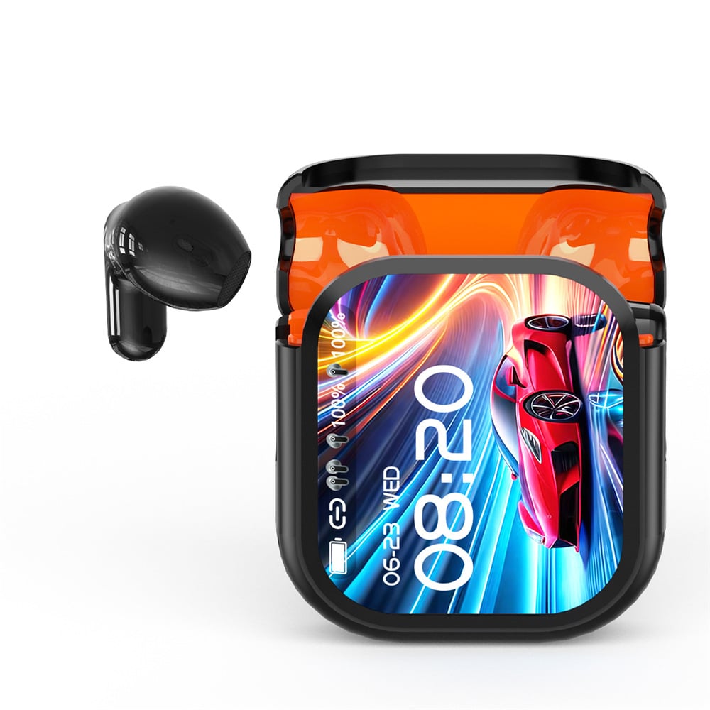 Bluetooth 6.0 Earphones LED Display High Fidelity Waterproof Wireless Earphones