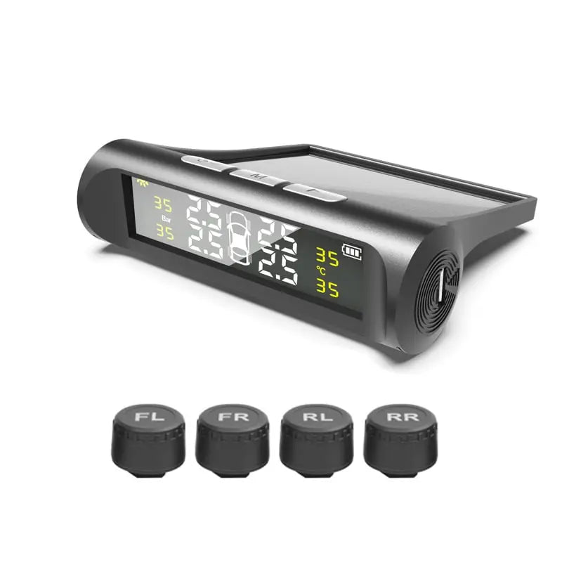 Solar Tyre Pressure Monitor – Prevents Tyre Problems Early