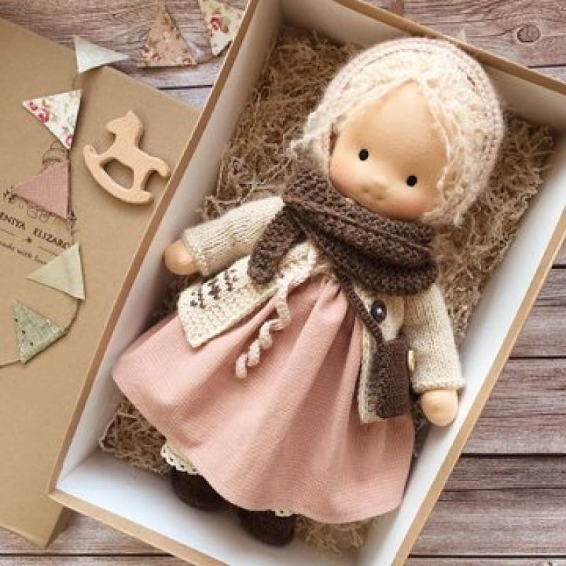 Handmade Waldorf Doll