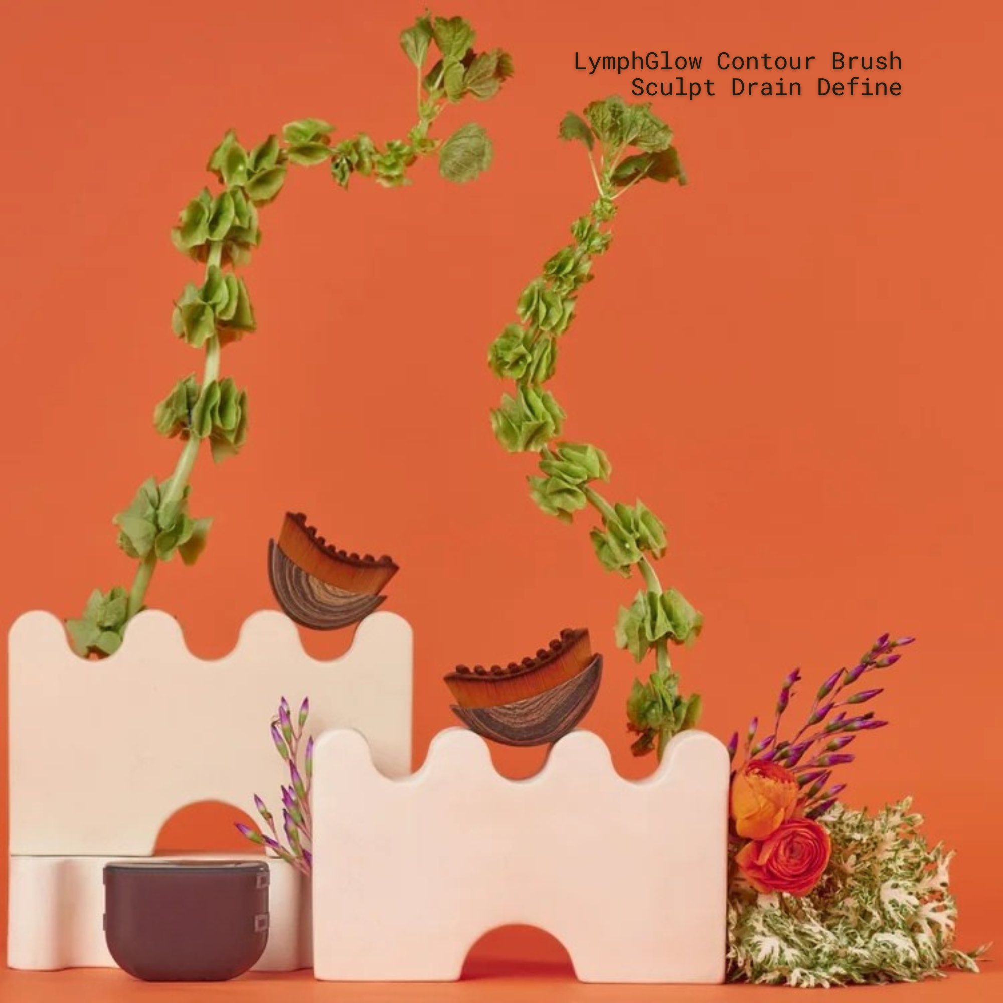 LymphGlow™ Drain & Define Brush – Reduce Morning Puffiness