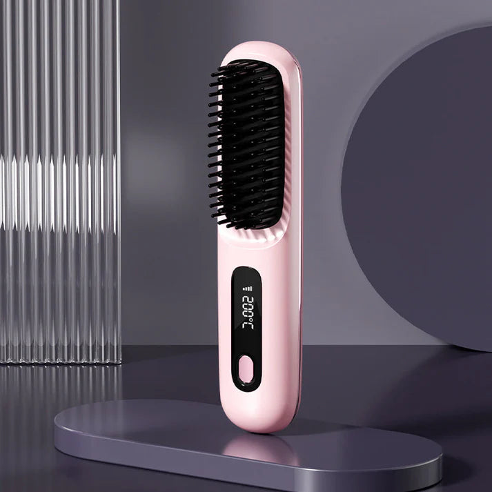 GoBrush Pro - Portable Straightener Brush