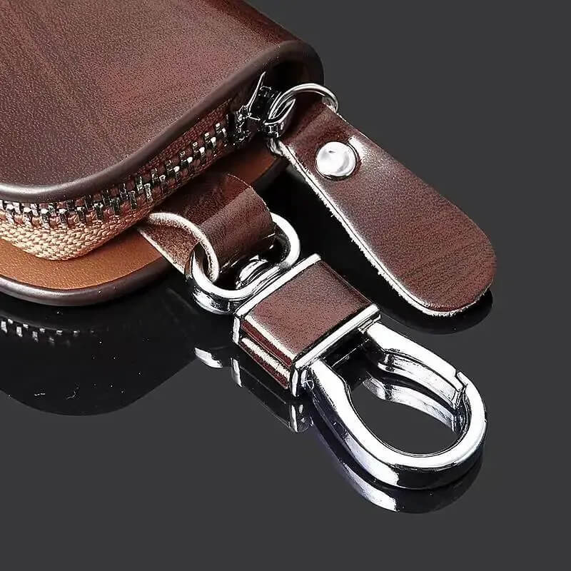VaultKey™ Luxe Edition – Premium Leather Key Case