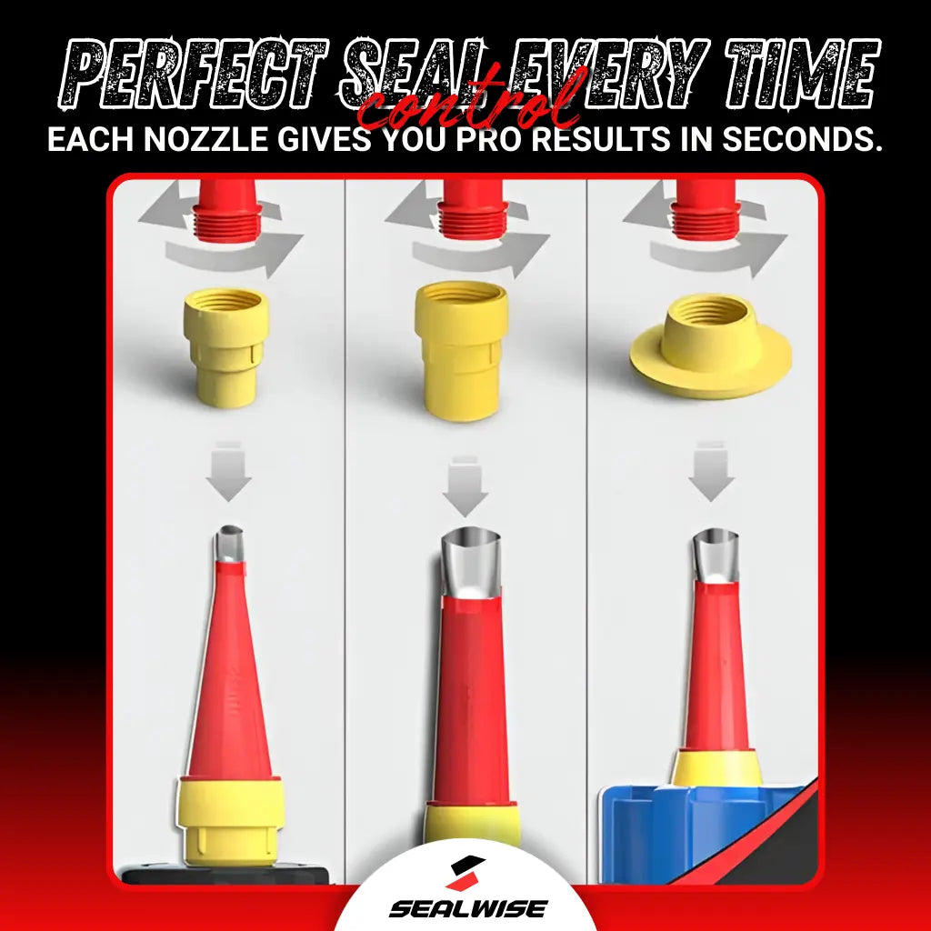 Multi-Tip Applicator Set for Smoother Sealing