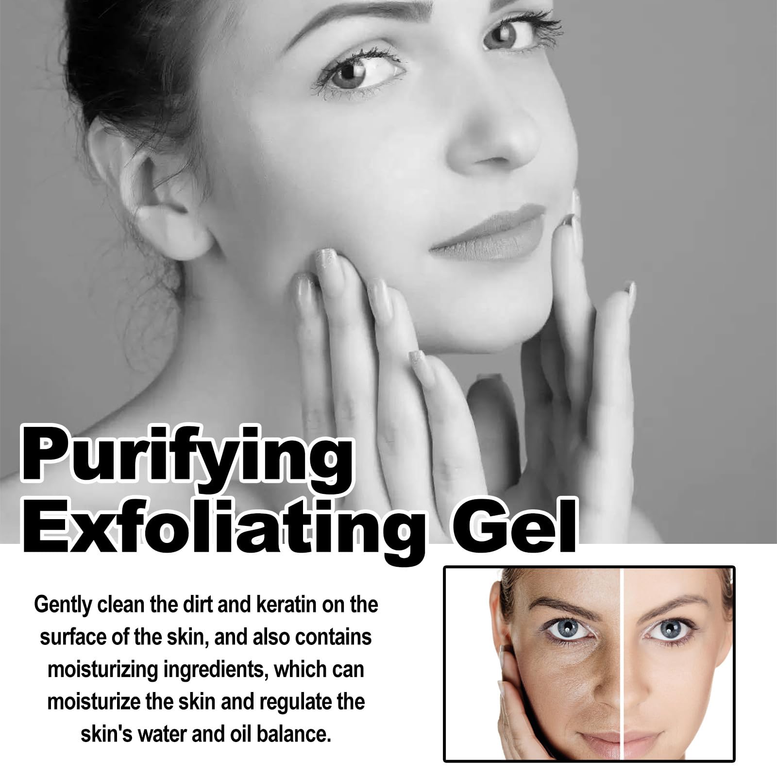 ClearSkin Exfoliating Gel - Radiant Skin in 1 minute