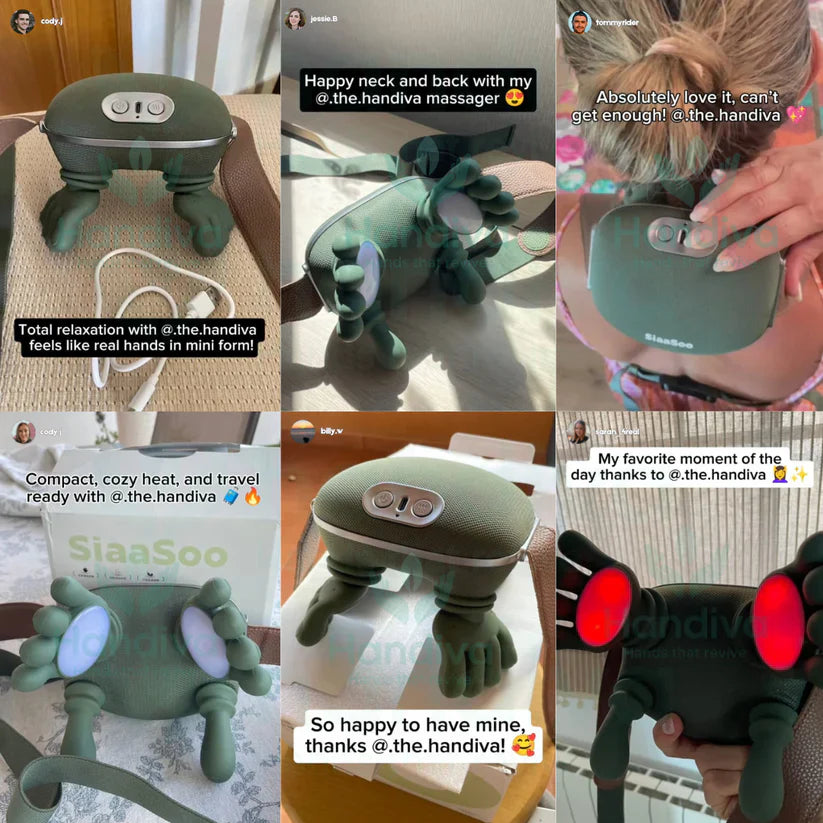The Handiva™ – Real Hands Neck & Shoulder Massager