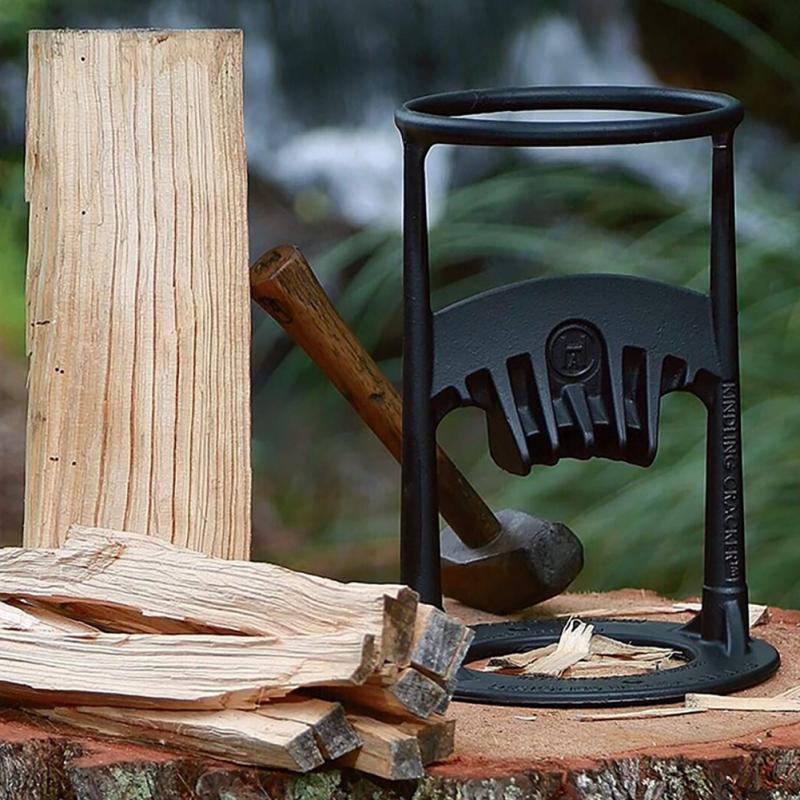 Manual Kindle Quick Log Firewood Separator