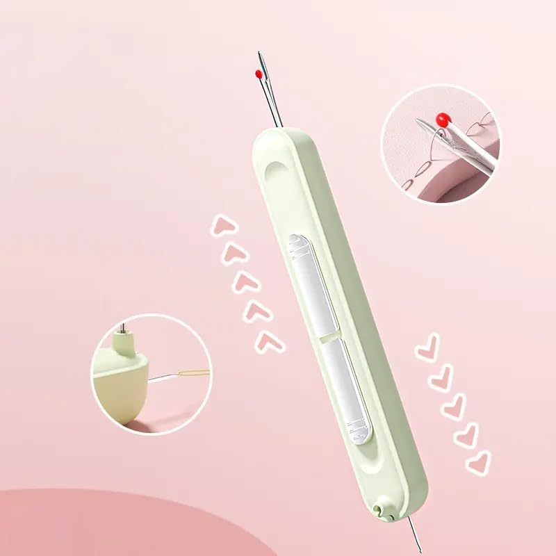 Buy 1 Get 1 Free | 2-in-1 Needle Threader & Seam Ripper – Compact and Practical