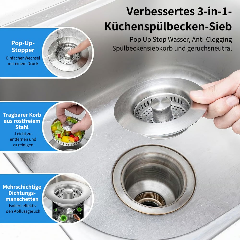 SinkShield - A Clean, Clog-Free Sink