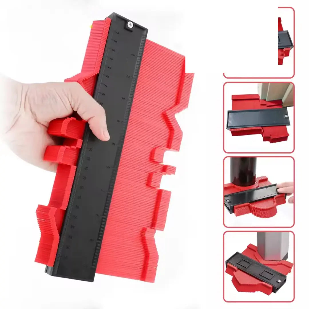 Precision Contour Gauge for easy, perfect cuts