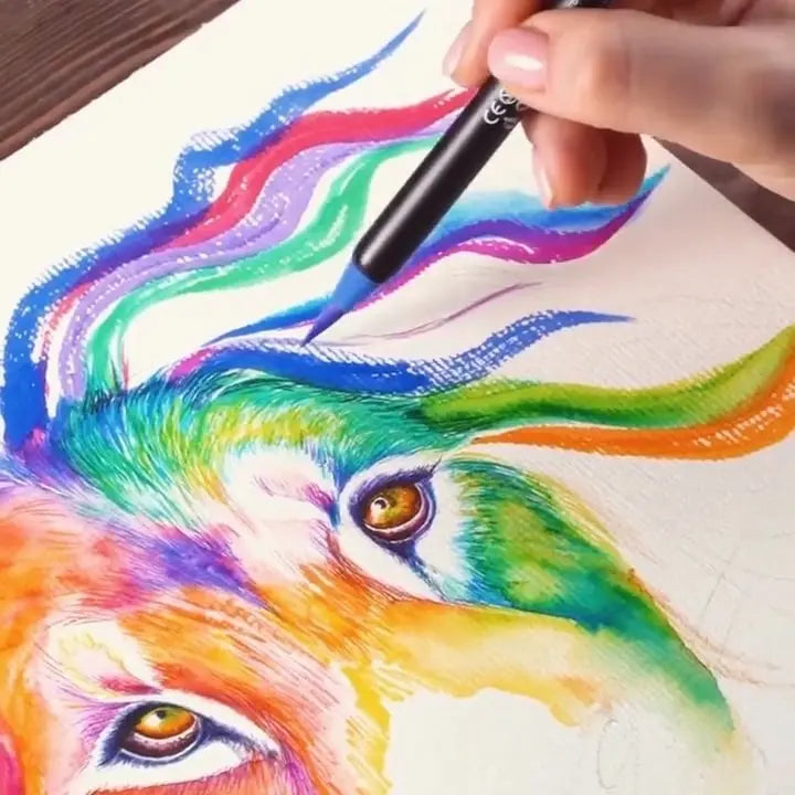 Elegant Watercolor Brush Set – Creative Painting Made Easy