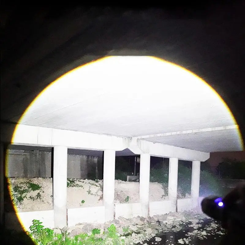 Ultra-Bright Waterproof Torch – Long-Range & Rechargeable