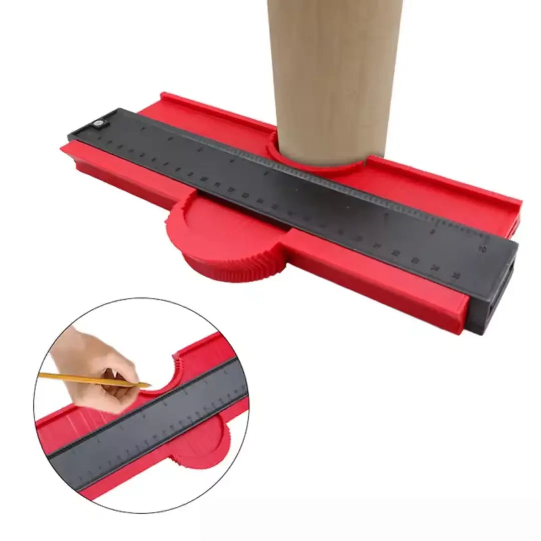 Precision Contour Gauge for easy, perfect cuts