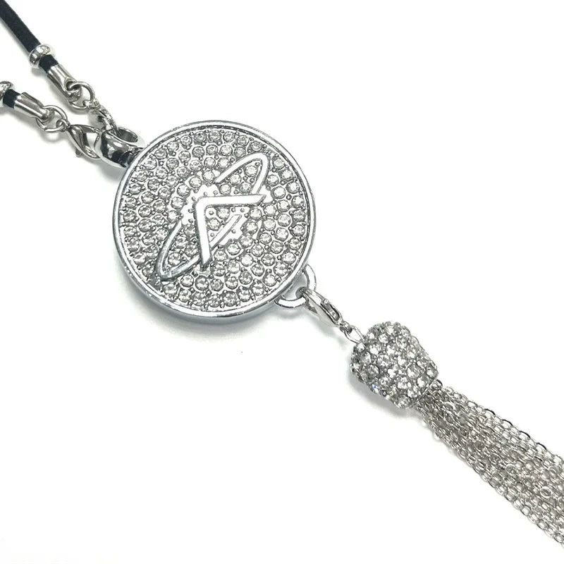 Rearview Mirror Diamond Perfume Pendant