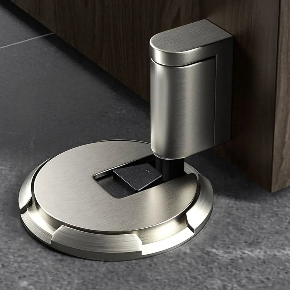 Mechanical Floor Door Stopper – Push System for a Secure Hold