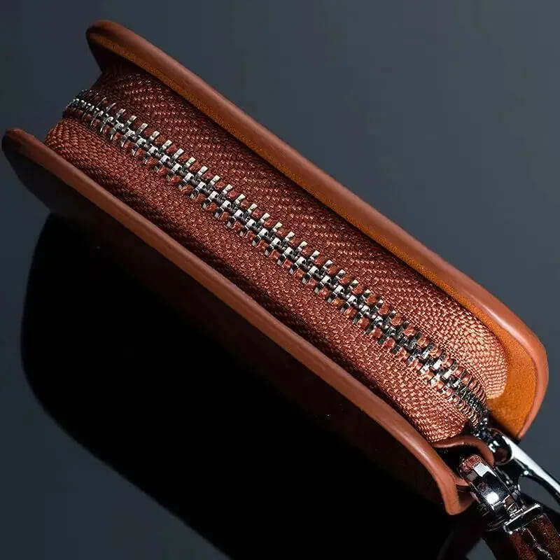 VaultKey™ Luxe Edition – Premium Leather Key Case