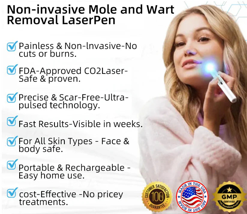 Molde® Promax Laser Pen – Non-Invasive Mole & Wart Removal