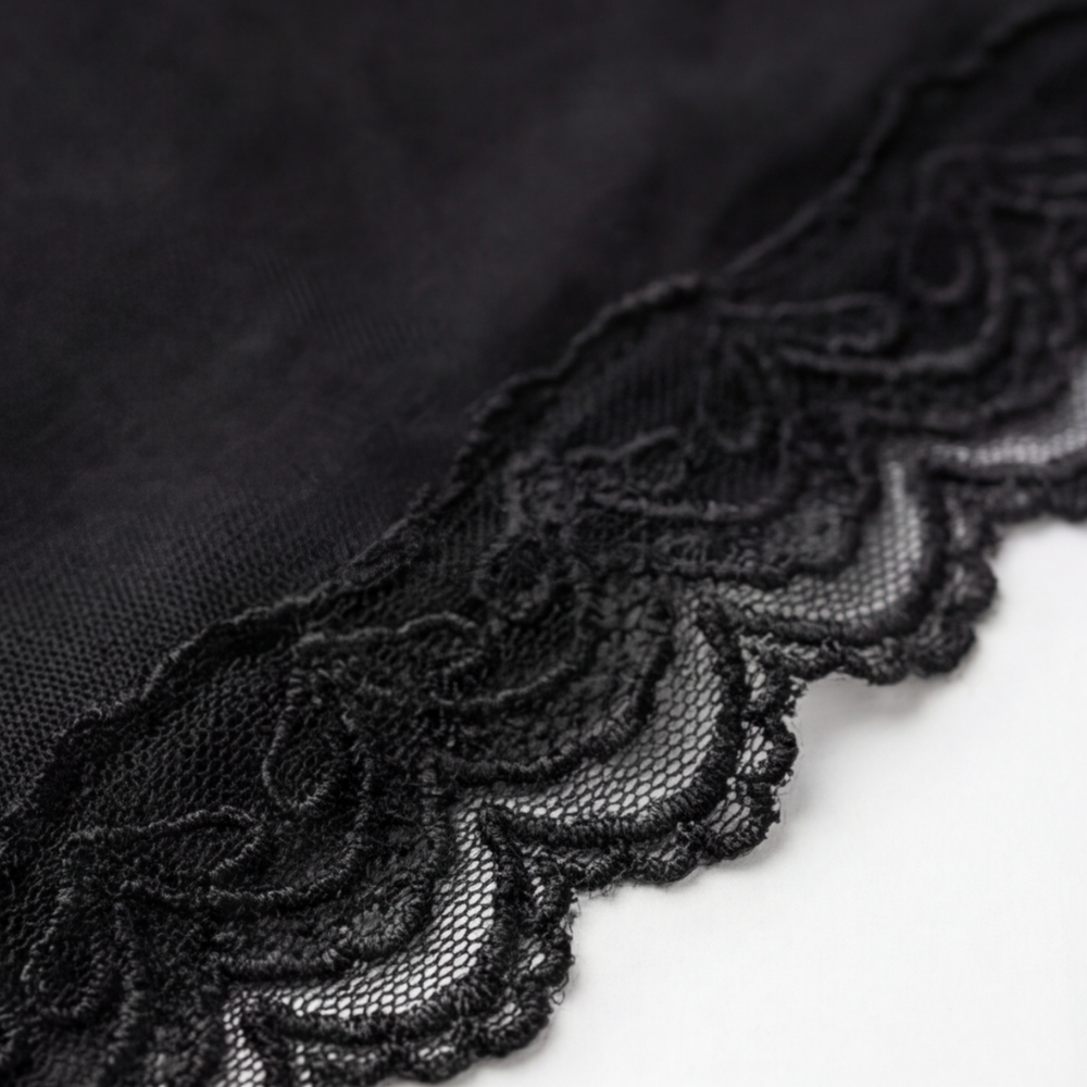 Velaire™ – Sheer Embroidered Lace Slip Dress