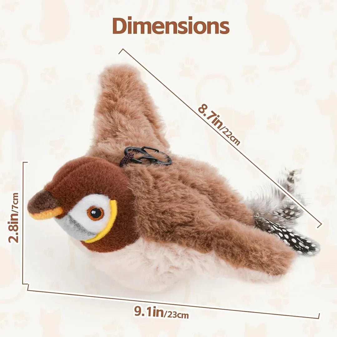 Interactive Cat Toy Bird – Keeps Indoor Cats Active & Happy